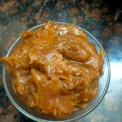 Chestnut Flour Halwa (Singhade ke aate ka halwa) A picture of Chestnut Flour Halwa (Singhade ke aate ka halwa).