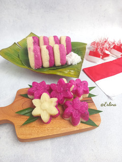 Foto resep Getuk Lindri Buah Naga (Getuk Singkong Buah Naga)