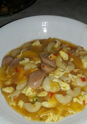 Foto resep Seblak bakso sosis