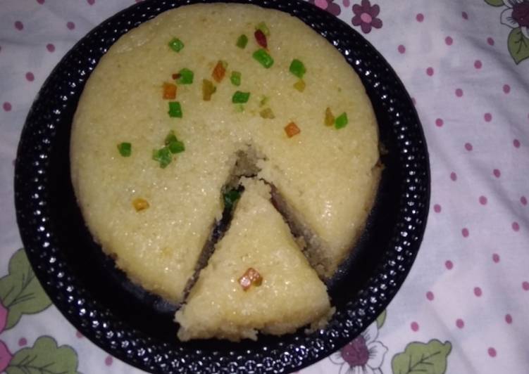 Recipe: Tasty Banana suji cake