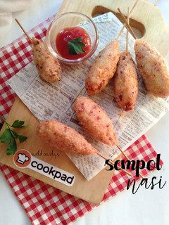 Foto resep Sempol Nasi Simple