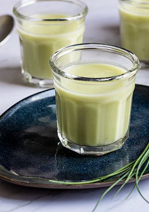 Une photo de Velouté de concombre