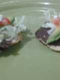 Tostaditas bocadillo para un antojito deliciiioso