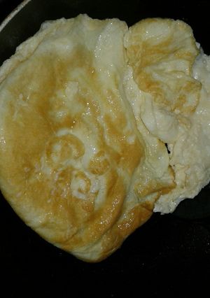 A picture of Scrambled egg #authormarathon.
