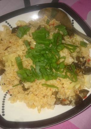 Foto resep Nasi goreng ati ayam pedas