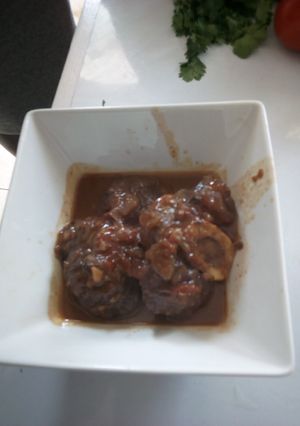 A picture of Ossobuco.