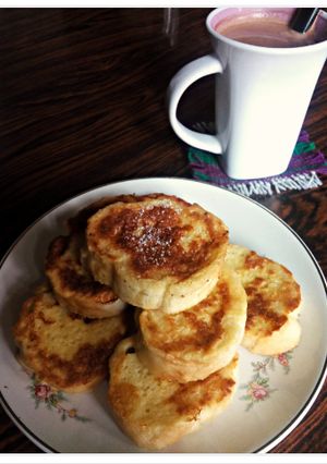 Una foto de Tostadas francesas o torrejas con pan baguette/flauta