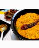 Restaurant dhaba style dal khichdi