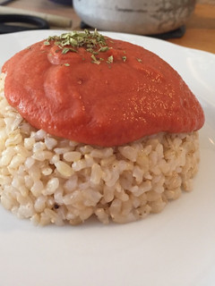 Una foto de Salsa tomato, sin tomate