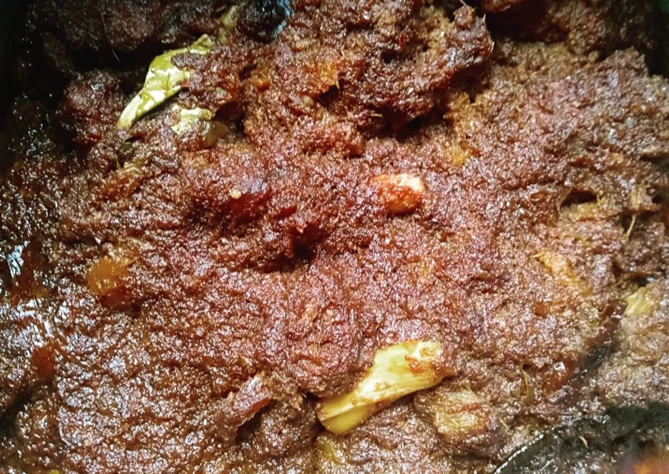 Rendang daging sapi