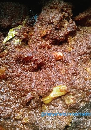 Foto resep Rendang daging sapi