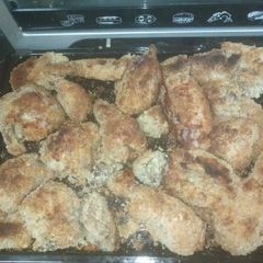 A picture of Crispy baked chicken.