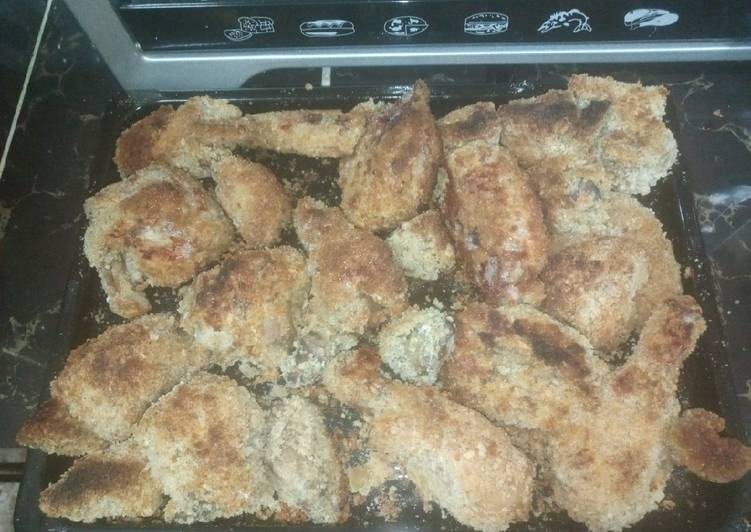 Crispy baked chicken