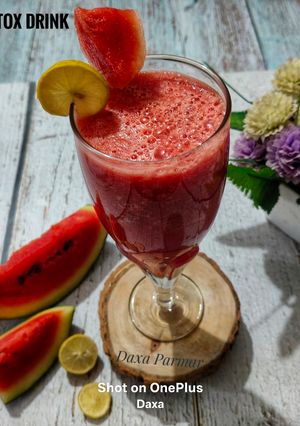A picture of Watermelon Detox Drink.