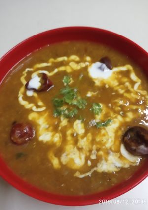 A picture of Chilkewali moong dal.