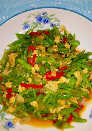 Foto resep Tumis buncis telur saus tiram