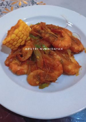 Foto resep Udang saus padang