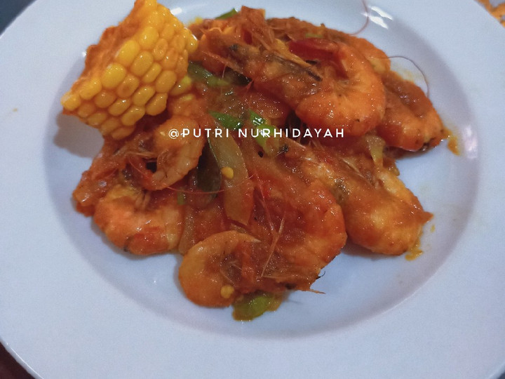 Resep Udang saus padang yang Enak Banget