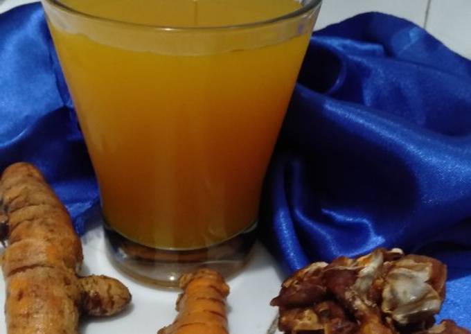 Resep Kunyit asem segar manis Anti Gagal