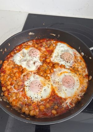 Una foto de Garbanzos al Plato