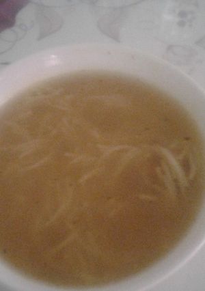 صورة لوصفة شوربة شعيرية