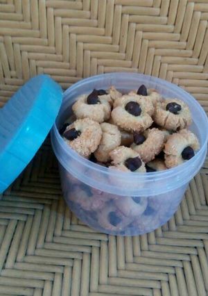 Foto resep Tumbhprint choco cookies