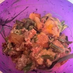 A picture of Hamburger Casserole.