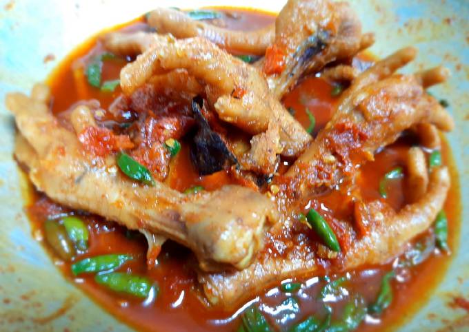 Resep Ceker Ayam Mercon Oleh Dapur Moe Cookpad