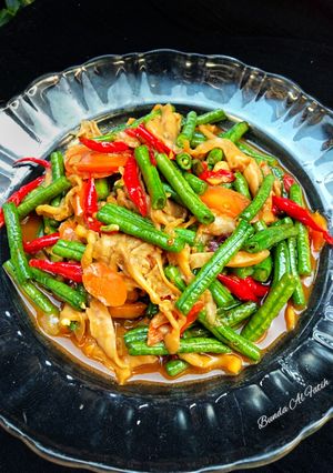 Foto resep Tumis jamur kacang panjang