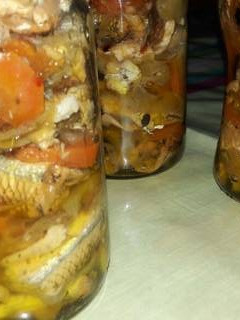 Una foto de Escabeche de pejerrey