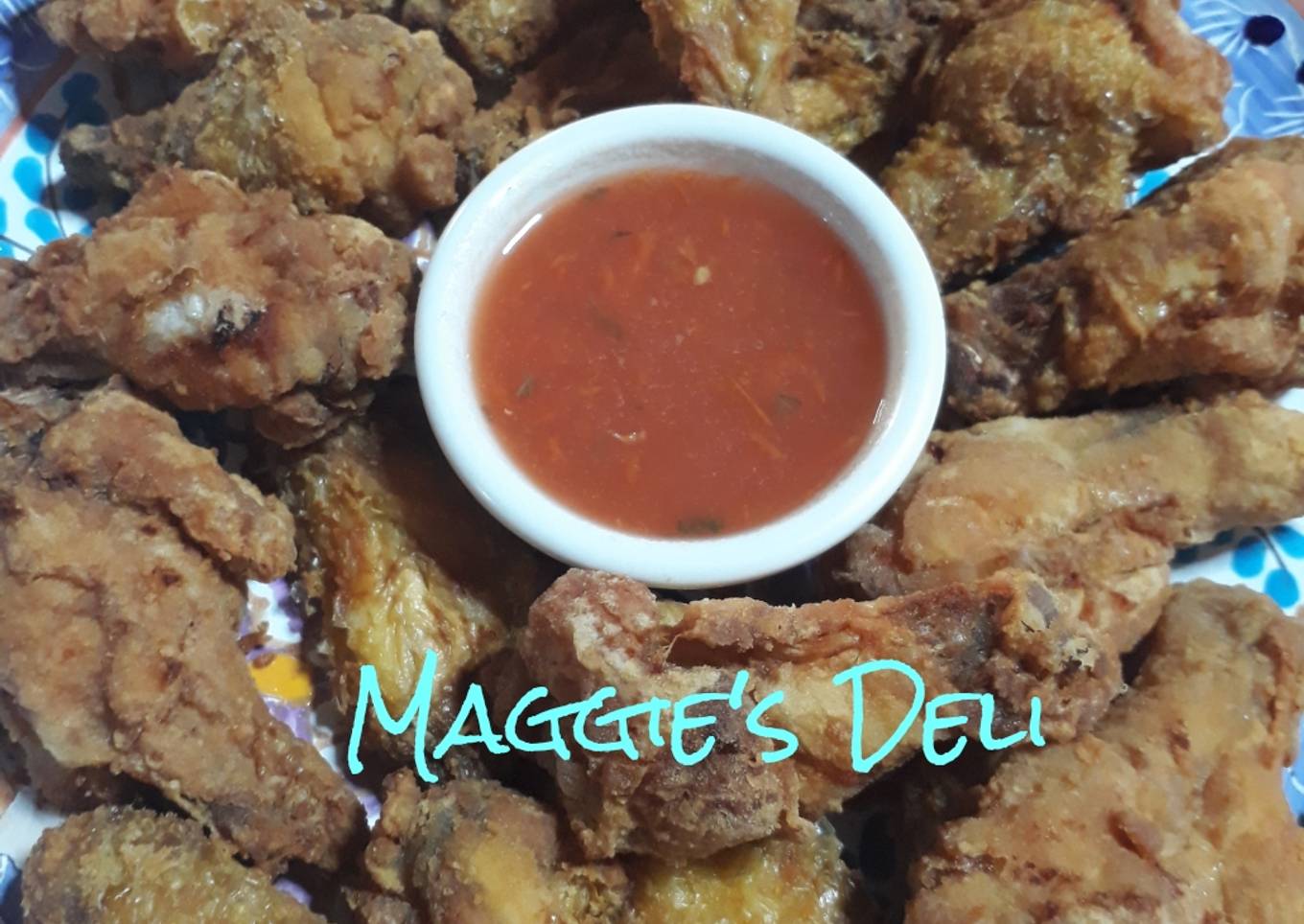 Alitas con salsa habanero