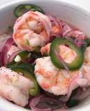 Cóctel de camarones al jalapeño
