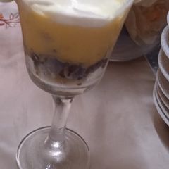 A picture of Three coloured Choco Vanilla delight.