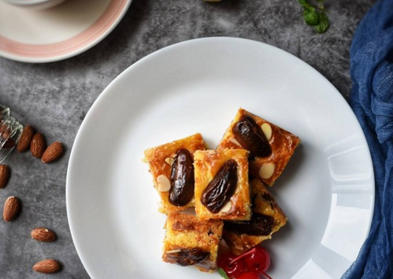 BUTTER CAKE Kurma and Badam#Kurma