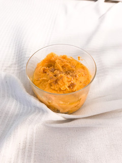 Una foto de Hummus de zanahoria