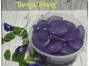 Gambar kolang kaling bunga telang
