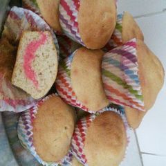 A picture of Strawberry cup cakes#cupcake contest.