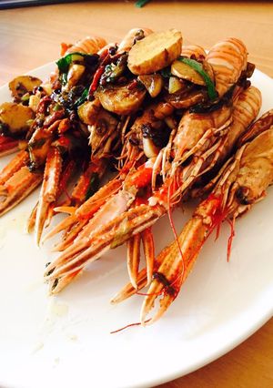 A picture of Sichuan Style Langoustine.