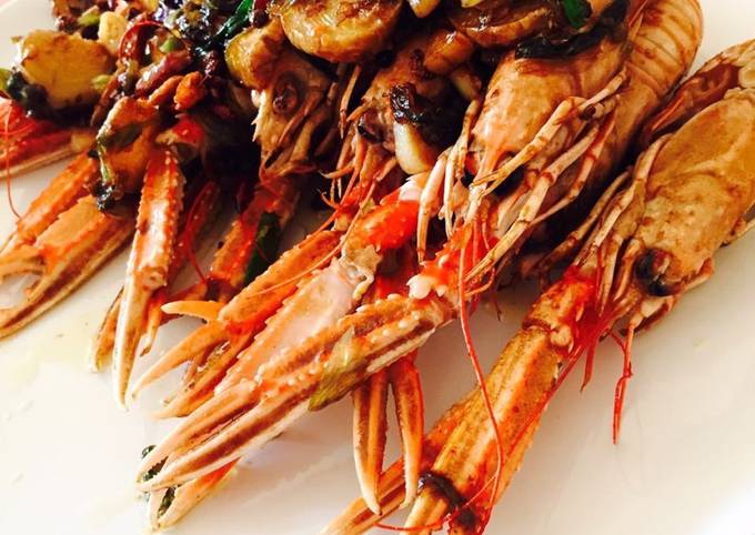 Sichuan Style Langoustine Recipe By