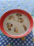 Crema de champiñones