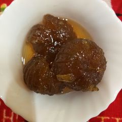 A picture of Goose berry Murabba.