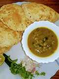 Dry Green Peas Curry