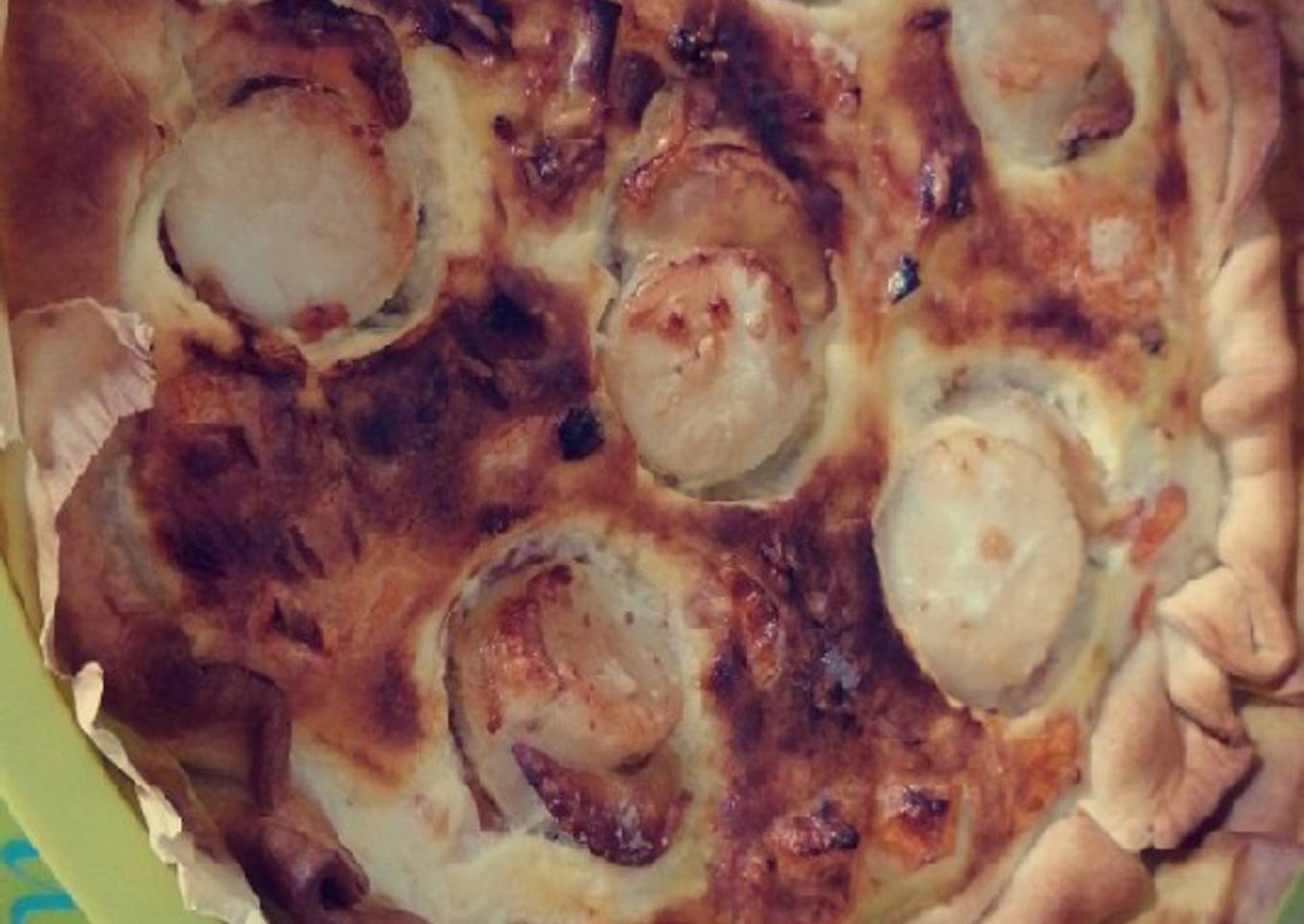 Tarte aux noix de Saint Jacques