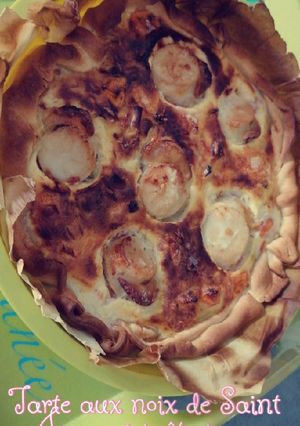 Une photo de Tarte aux noix de Saint Jacques