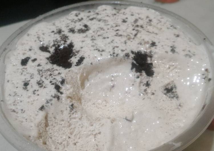 Langkah Mudah untuk Menyiapkan Ice cream Walls vanilla and greentea avocado (KW) Anti Gagal