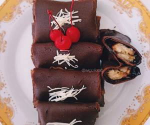 Resep Baru Dadar Gulung Pisang Coklat Ala Restoran