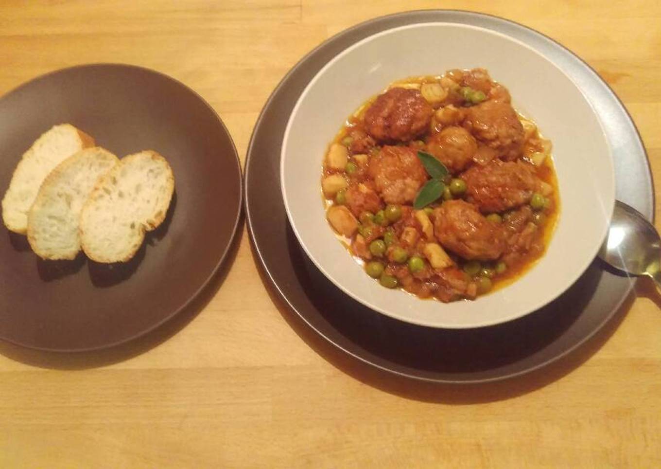 Albóndigas con sepia