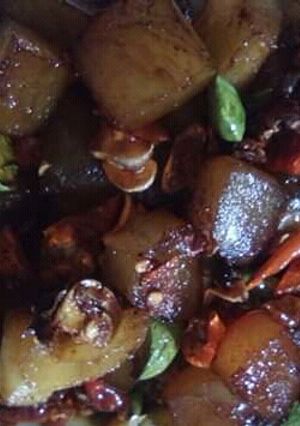 Foto resep Tumis kulit sapi cabe hijau