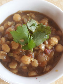 Una foto de Chana Masala "CURRY DE GARBANZO"