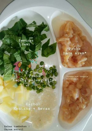 Foto resep MPASI EXTRA DADA AYAM, TINGKATKAN BB 6M+